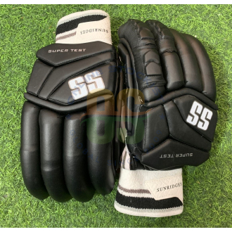 SS T-20 Players Black Color Cricket Batting Gloves Men's