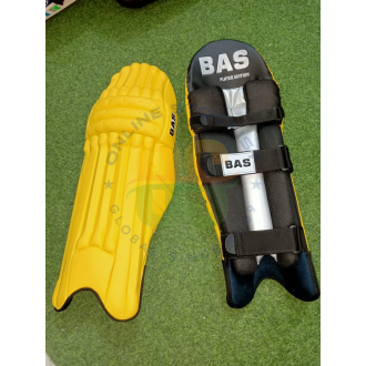 BAS Player Edi Yellow Cricket Batting Pads Men's