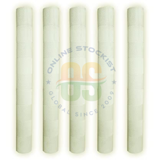 HRS White Chevron Grips Pack Of 12