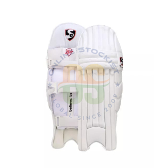 SG Test White Cricket Batting Pads Mens Size