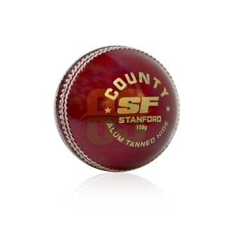 SF County Red Cricket Ball (Box Of 6)