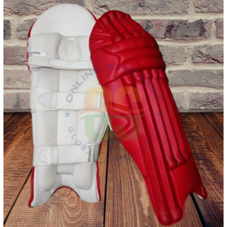 Unbranded X1 Red Cricket Batting Pads Men's