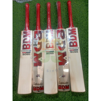 BDM Boss English Willow Cricket Bat Men's