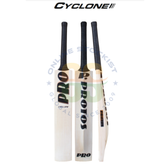 PROTOS PRO Cyclone ( BLACK RETRO ) English Willow Cricket Bat Men's