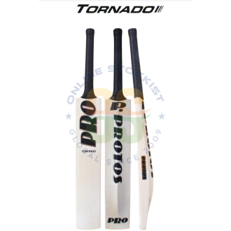 PROTOS PRO Tornado ( BLACK RETRO ) English Willow Cricket Bat Men's