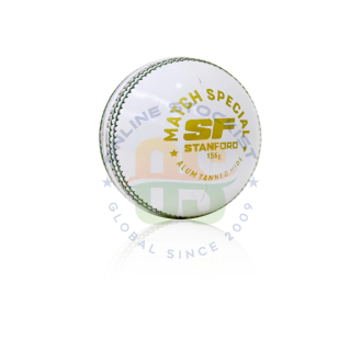SF Match Special White Cricket Ball (Box Of 6)