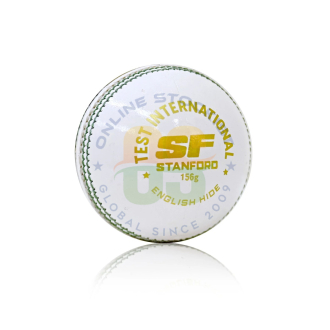 SF Test International White Cricket Ball (Box Of 6)