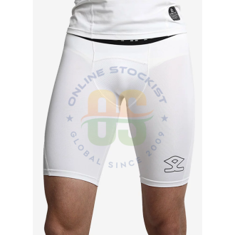 SHREY INTENSE COMPRESSION SHORTS WHITE