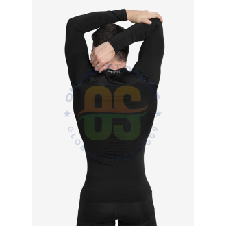 SHREY INTENSE COMPRESSION LONG SLEEVES TOP BLACK