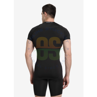 SHREY INTENSE COMPRESSION SHORT SLEEVES TOP BLACK