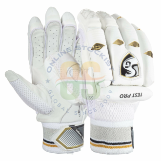 SG Test Pro Cricket Batting Gloves Mens Size