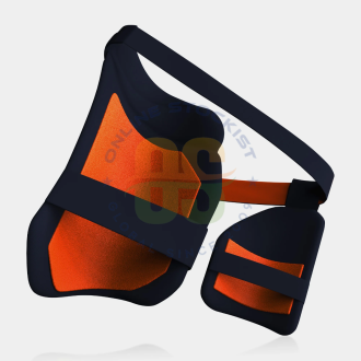 Moonwalkr 2.0 Cricket Combo Thigh Guard Men's ( NAVY BLUE )