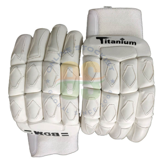 BDM Titanium Cricket Batting Gloves size Youth