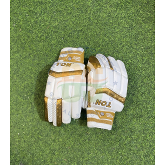 Ton Golden Gutsy Cricket Batting Gloves