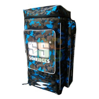 SS Camo Duffle Blue Cricket Kit Bag Men's